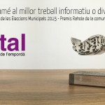 Els Premis Rahola reconeixen l’especial “Eleccions Municipals 2015 al Baix Empordà”