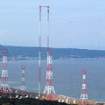 La ràdio com a arma de guerra Antenes de Radio Liberty a la platja de Pals