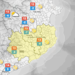 La temperatura es desploma a l’Empordà