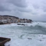 Segon dia del temporal de pluja, vent i mala mar