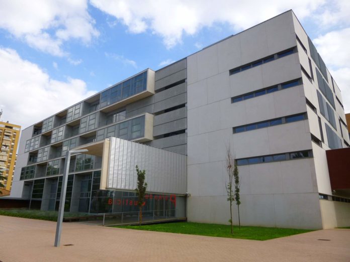El Palau de Justícia de Girona és la seu de la fiscalia de menors