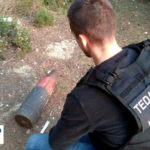 Trobat un projectil d’artilleria de la Guerra Civil a la Tallada d’Empordà