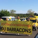 Vall-llobrega es mobilitza per una escola nova i talla la C-31