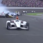 Espectacular xoc del pilot palsenc Oriol Servià