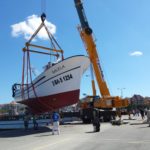 La barca-museu Gacela torna a l’aigua