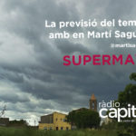 Vent, núvols i ruixats de tarda