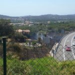 Un incendi a Platja d’Aro obliga a tallar la C-31 durant mitja hora