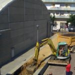 Comencen les obres per ampliar el Pavelló de Patinatge de Palafrugell