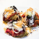 La Cuina de Begur ens proposen una escalivada amb recuit de drap