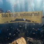 Manifestació submarina en defensa de l’entorn de les illes Formigues