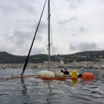 Falsa alarma per un abocament de fuel a Port de la Selva