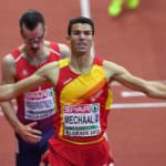 Adel Mechaal es retira de la final del 5.000