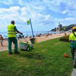 Calonge prova màquines de jardineria que no fan soroll