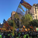Cap a la manifestació de Barcelona, a ritme d’havanera