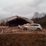 Les destrosses de l’esclafit que ha sorprès l’Alt Empordà