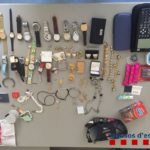 Els Mossos detenen dos homes que acabaven de robar en un domicili de Palafrugell