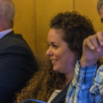 La regidora de Palafrugell, Mònica Tauste, se salta el toc de queda i posa el seu càrrec a disposició de l’alcalde Mònica Tauste, regidora de Palafrugell, el passat 22 de febrer de 2018