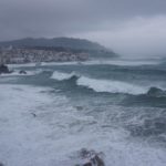 Es registren onades de més de 8 metres a Begur