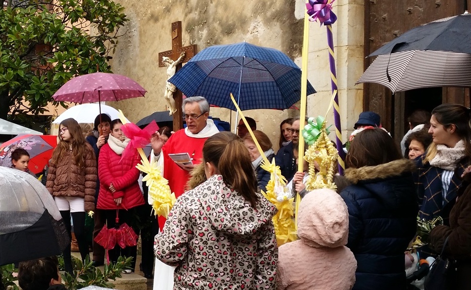 Benediccio de Rams de Begur a l'esglesia de Sant Pere i no a l'ermita de Sant Ramon