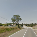 Un accident obliga a tallar la carretera a Rupià