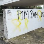 Ciutadans denuncia pintades a casa d’un militant de Torroella