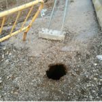 L’esvoranc del carrer Carrilet de Palafrugell el van causar les “fortes pluges”