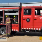 Incendi en un habitatge de Palamós Camió de Bombers en una imatge d'arxiu
