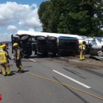 Un accident obliga a tallar la C-31 a Santa Cristina d’Aro durant set hores