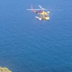 Rescaten sis noies a la cala Concagats de Santa Cristina en helicòpter