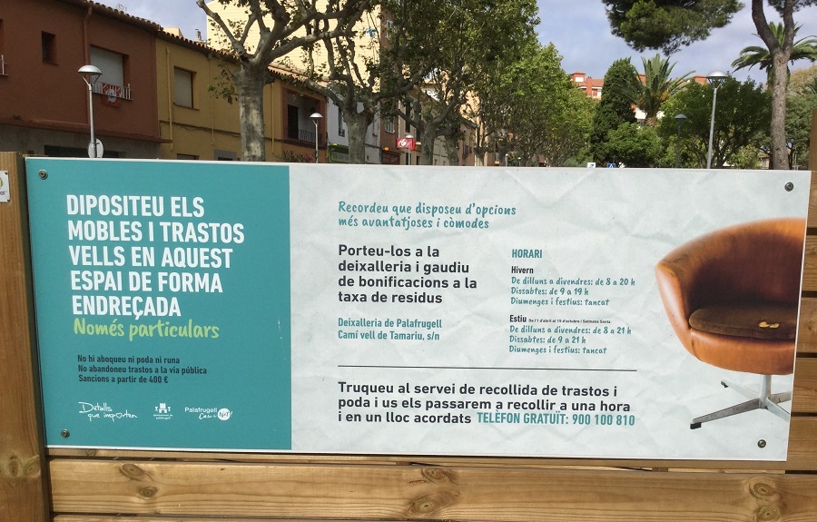 Recollida de Trastos - Camp d'en Prats a Palafrugell