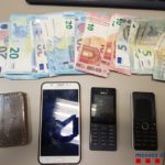 Detingut un home a Llofriu per dur 1000 euros en haixix