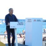 josep piferrer en un míting a llafranc 1