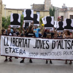 Intensa jornada de solidaritat empordanesa amb els joves d’Altsasu