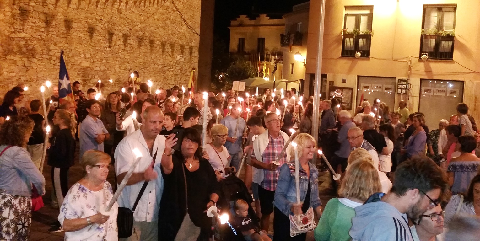 Imatge de la Diada 2018 a Begur | Imatge de l'Ajuntament