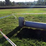 Serren el màstil amb la bandera independentista de l’entrada de Palamós