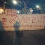 Pintades feixistes i amenaces al Jardí 1 d’Octubre de Palamós Pintades feixistes al Jardí 1 d'Octubre de Palamós | Imatge del CDR Palamós Calonge