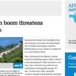 Ressò a la premsa internacional del cas urbanístic d’Aiguafreda