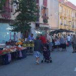 Mercat setmanal de Palamós en una imatge d’arxiu