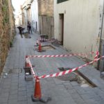 S’arrangen panots al nucli antic de Sant Joan de Palamós