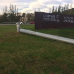 Tornen a serrar el pal de l’estelada de Palamós, quatre dies després