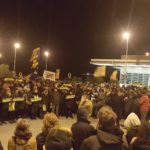 Dinar de nadal en suport a Dolors Bassa al Puig de les Basses Concentració a la presó del Puig de les Basses en suport a Dolors Bassa