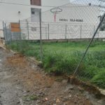 S’amplia la vorera en l’àmbit de l’escola Vila-Romà a Palamós Vorera palamós