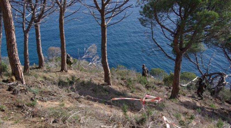 Zona de construcció a Puntabrava a Sant Feliu de Guíxols | Imatge de Guíxols des del Carrer-Entesa