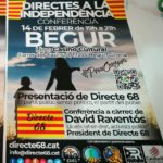 David Raventós: “Explicar a Begur que la independència és possible, tornar la il·lusió”