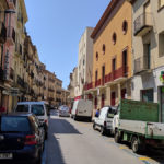 La reforma del carrer Ample de la Bisbal genera inquietud i dubtes entre veïns i comerciants carrer Ample