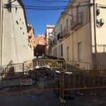 Canvien el paviment dels carrers Cervantes i Horta d’en Fina
