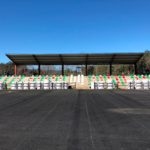 Canvien la gespa artificial del camp de futbol de Calonge