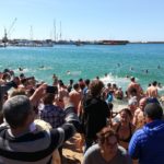 300 persones al primer bany de l’any a Palamós Primer Bany de l'Any 2018 a Palamós | Imatge de l'Ajuntament de Palamós