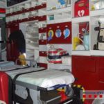 Detingut per robar material de dues ambulàncies a La Tallada Ambulància afectada pel robatori a La Tallada d'Empordà | Imatge dels Mossos