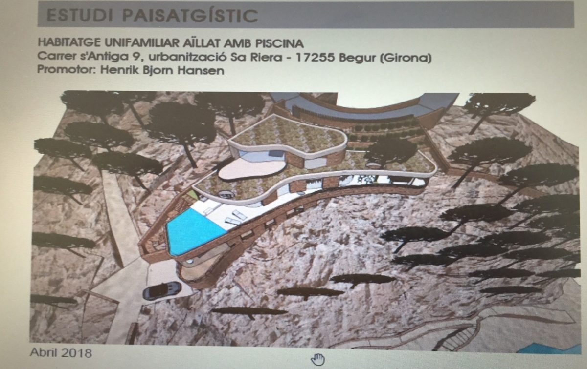 Imatge virtual de l'immoble a la Cala Port des Pi